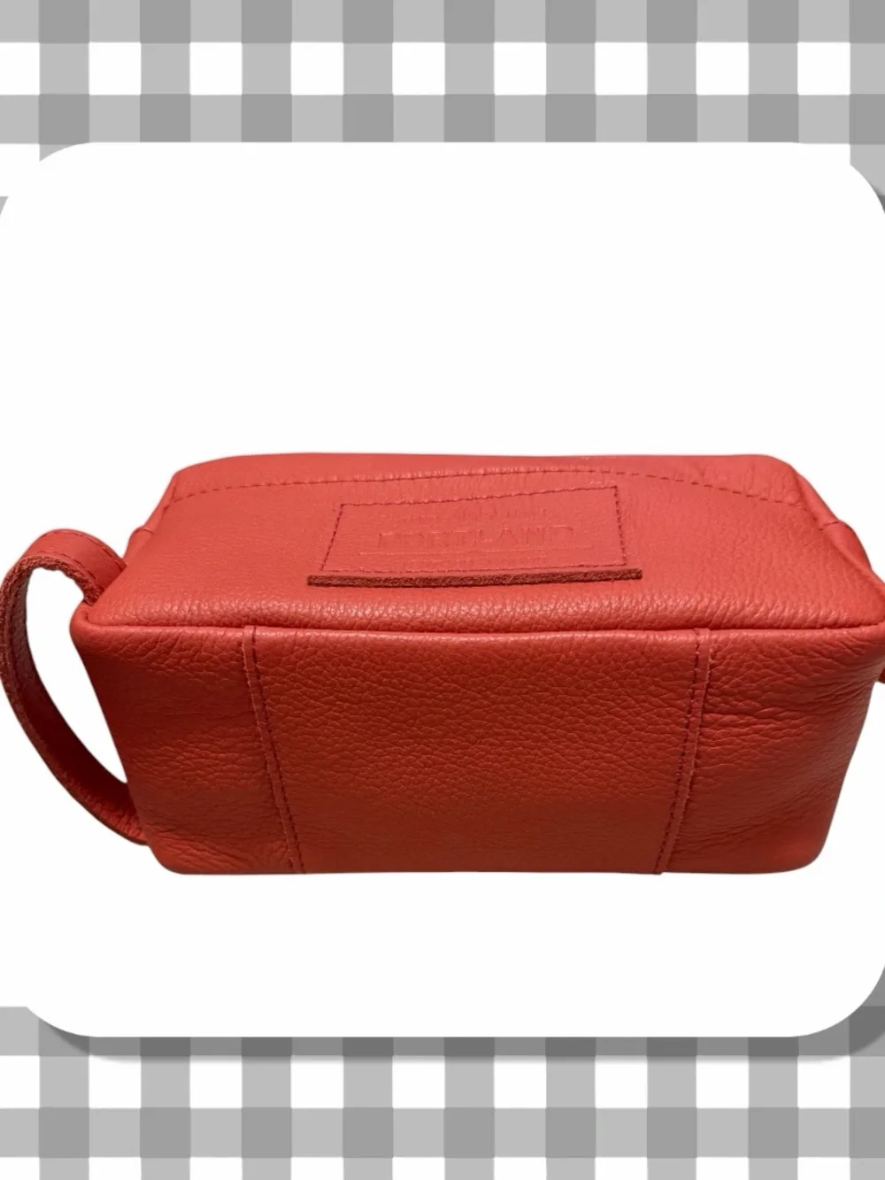 🦄 Portland Leather Deluxe Dopp Kit | Coral | Not Available Online